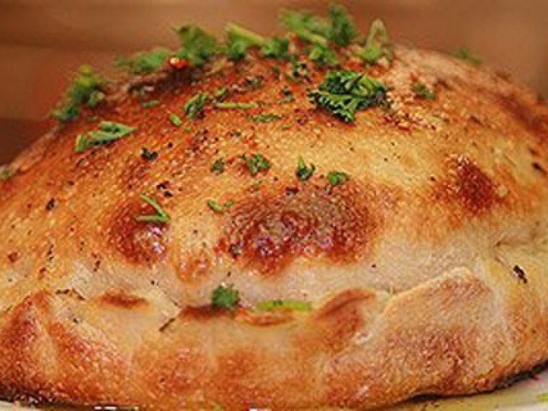 Calzones with Cheese & Sauce