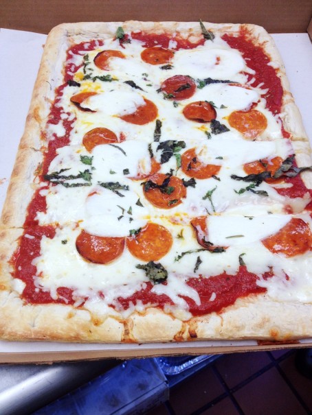 Anthony's East Side Deli Sicilian Style Pizza