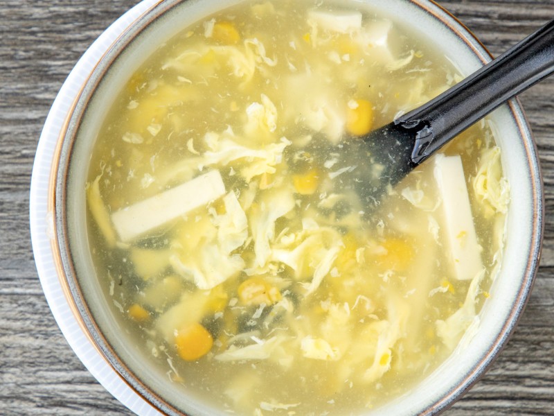 Egg Corn Tomato Soup