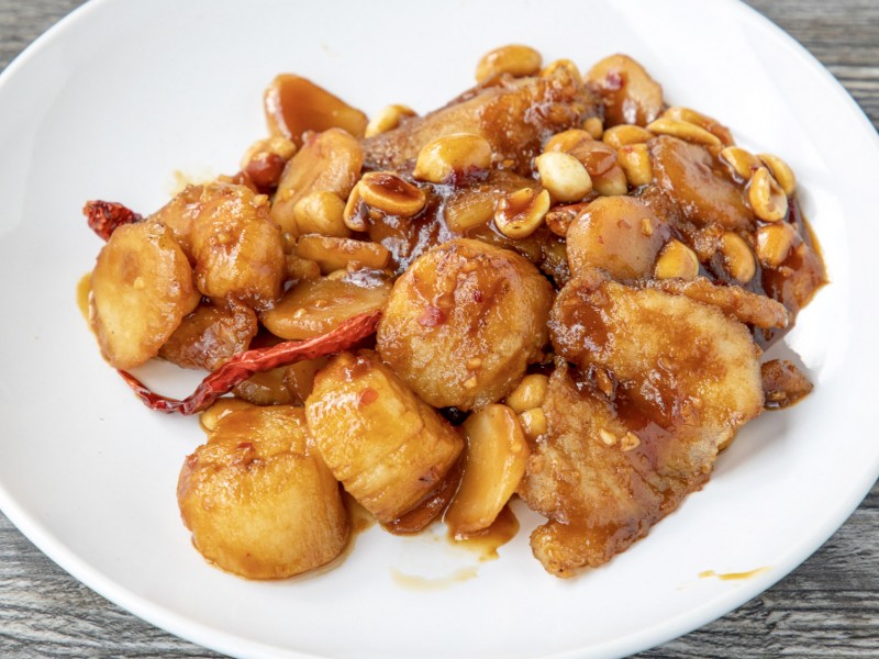 Kung Pao Scallops