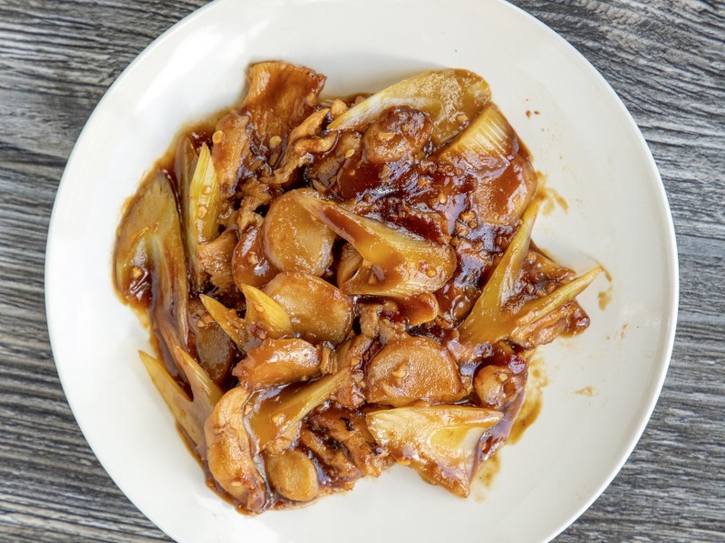 Lunch- Hot Garlic Chicken