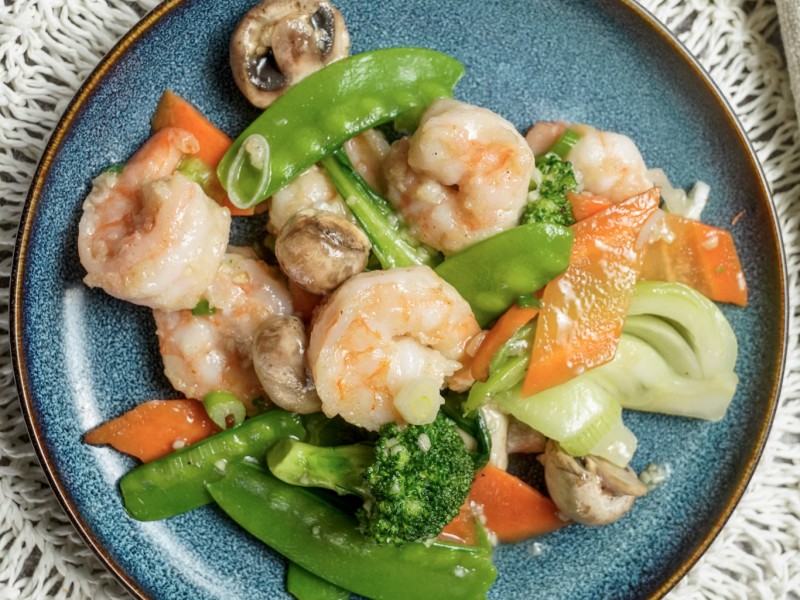 Shrimp with Vegetables