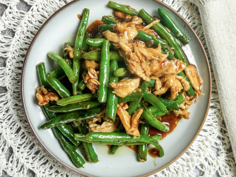 Lunch- Chicken with String Beans