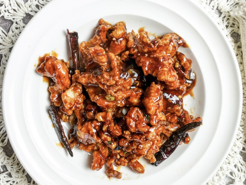 Hot Spicy Orange Flavor Chicken
