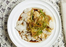 Steamed Fish Fillet with Scallion & Ginger