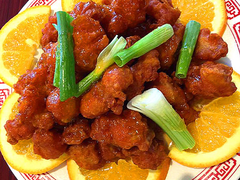 Orange Chicken a la Carte