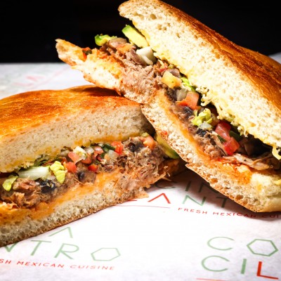 Pork Carnitas Torta