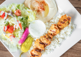 #38 Chicken Kabab Special with Beer or a drink Combo
