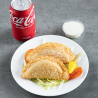 2  Empanadas Special with a beer or Drink combo