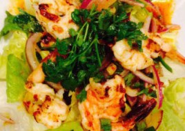 Grilled Shrimp Salad