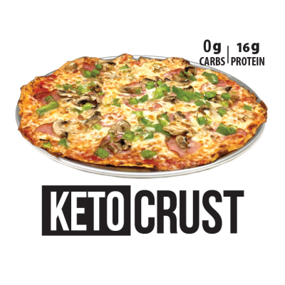 KETO CRUST PIZZA (includes 5 Toppings)