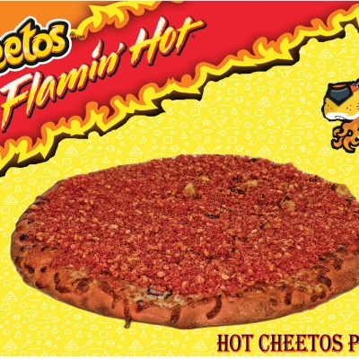 FLAMIN' HOT CHEETOS PIZZA