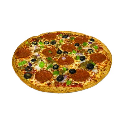 KETO CRUST PIZZA (includes 5 Toppings)