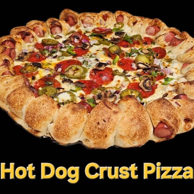 PIGS IN THE BLANKET CRUST PIZZA 