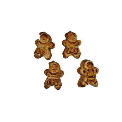 Gingerbread Men Pizza Bites