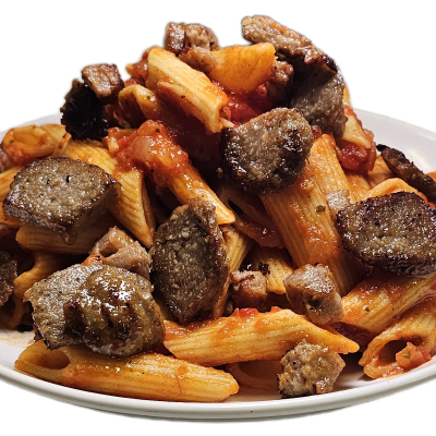 ITALIAN SAUSAGE & MEATBALL PASTA (Catering)