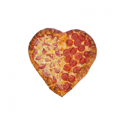Heart Shaped Crust Pizza