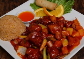 Sweet and Sour Chicken Dinner