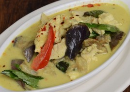 Green Curry and Eggplant
