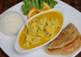 Our Famous Yellow Curry Chicken Combo Today