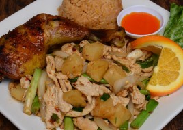 Spicy Chicken with Pineapple Combo Special