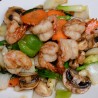 Shrimp, Chili, Onion and Mushroom