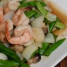 Scallop with Shrimp and Snow pea