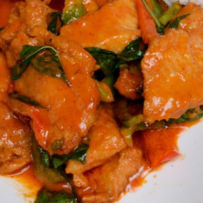 Spicy Fish with Curry Paste