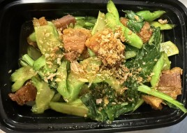 Crispy Pork with Chinese Broccoli