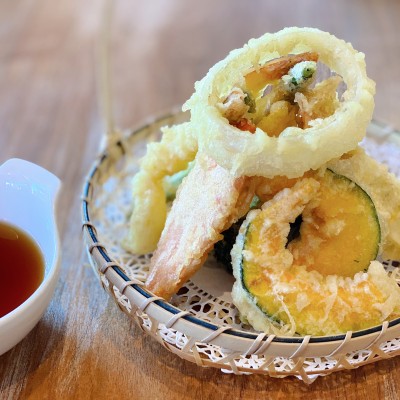 Vegetable and Shrimp Tempura