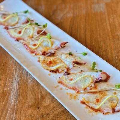 Octopus Lemon Carpaccio