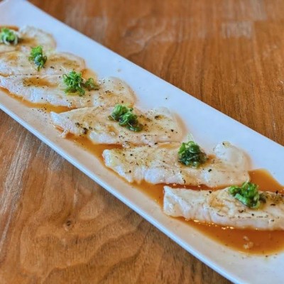 Halibut W/ Garlic
