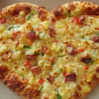 Heart Shaped Pizza
