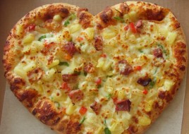 Medium Heart Shaped Pizza