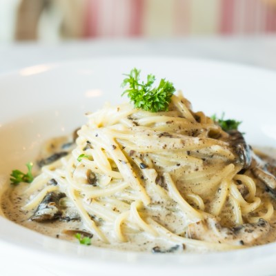 Alfredo Sauce Spaghetti