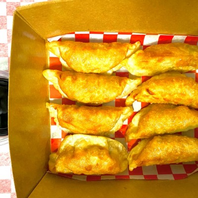 Deep fried dumplings(potstickers)