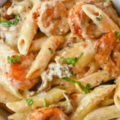 Shrimp Alfredo Pasta