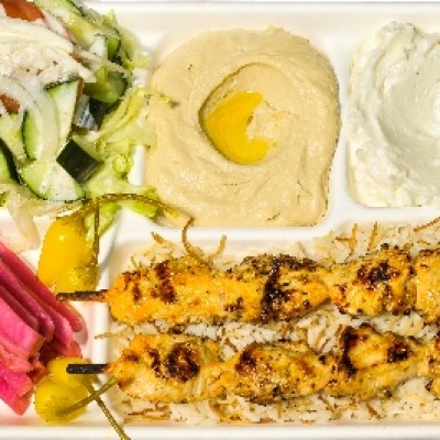 Chicken Kabob Plate