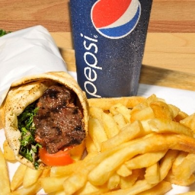 Shish Kabob Pita Wrap
