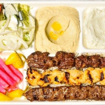 Mixed Kabob Plate