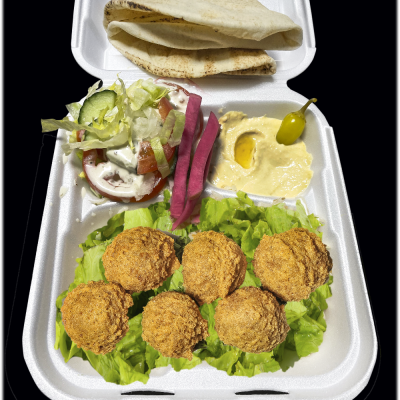 #4 Falafel Plate Lunch Special