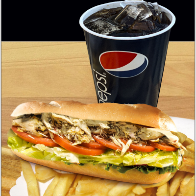 #7 Chicken Panini Lunch Special