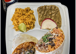 #12 Burrito Plate Lunch Special