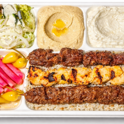 Mixed Kabob Plate