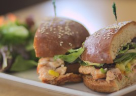 Blackened Salmon Sandwich