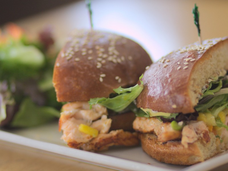 Blackened Salmon Sandwich