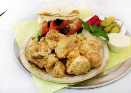 Chicken Kebab/Tawouk Plate