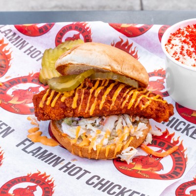 Slider, Elotes & Drink