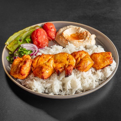 Chicken Kabob Plate