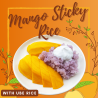 Mango With Ube Sticky Rice (seasonal)